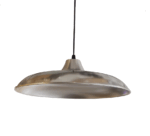 COLGANTE GALPONERO 1 luz acero