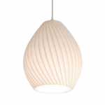 COLGANTE ESPIRAL 1 luz blanco