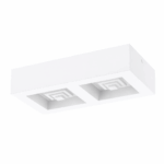 PLAFON FERREROS 2 luces blanco