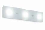 PLAFON FLAT 3 luces blanco