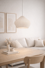 COLGANTE MONICA 1 luz blanco - Imagen 2