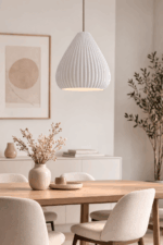 COLGANTE ALADDIN 1 luz blanco - Imagen 2