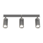 APLIQUE NACHOS 3 luces led acero - Imagen 2