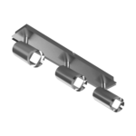 APLIQUE NACHOS 3 luces led acero - Imagen 6