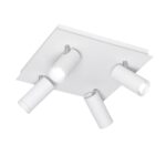 PLAFON NACHOS 4 luces led blanco