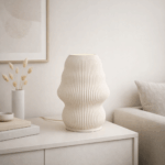 VELADOR/LAMPARA DE MESA ACHE 1 LUZ blanco - Imagen 2