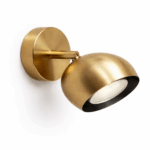 APLIQUE MINI MUN 1 luz bronce