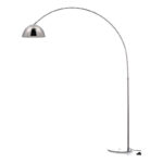 LAMPARA DE PIE ARCO LARGE 1 luz cromo