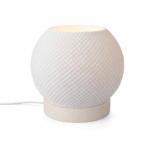 VELADOR/LAMPARA DE MESA BERNA 1 luz blanco