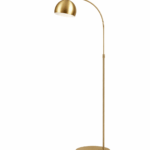 LAMPARA DE PIE ARCO SMALL 1 luz bronce mate