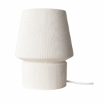 VELADOR/LAMPARA DE MESA MIKONOS 1 luz blanco