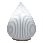 VELADOR/LAMPARA DE MESA GOTA 1 luz blanco